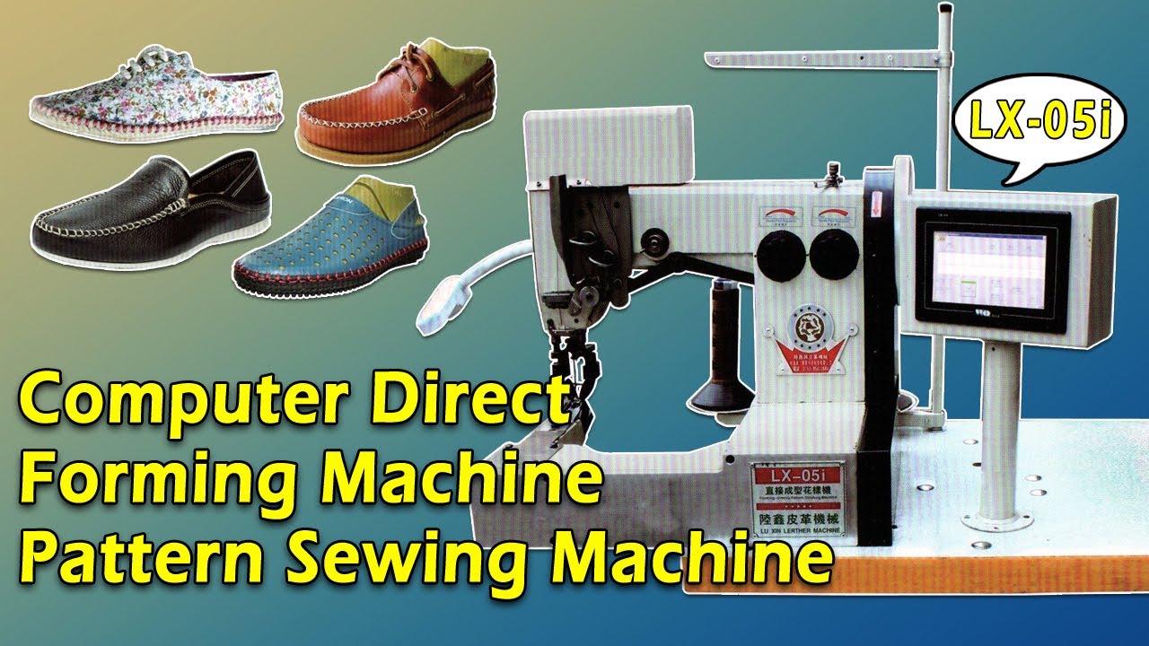 Side Wall Stitching Machine Pattern Sewing Machine Sole Stitching
