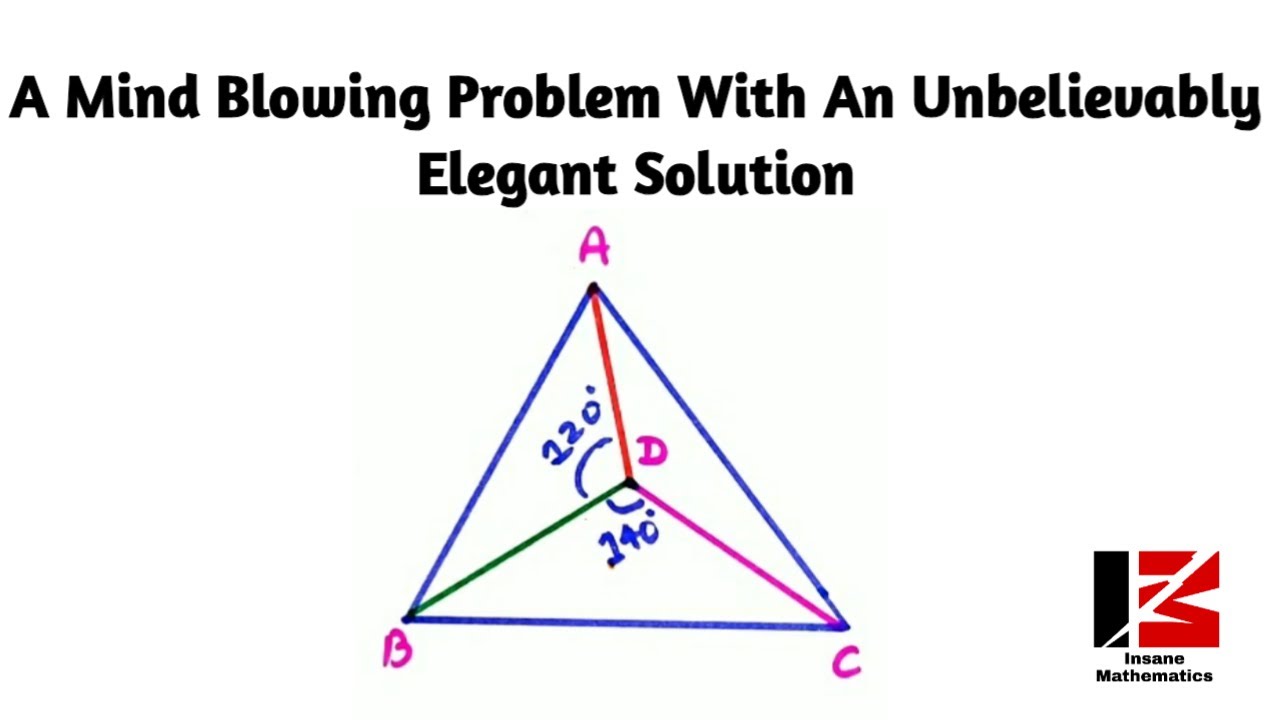 Geometry Q-12 | An Elegant Solution| Pre RMO Geometry| Geometry For CAT | PRMO Geometry |NSEJS Maths