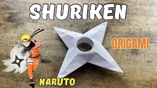 Origami Naruto Shuriken Crafting Tutorial Diy Easy Ninja Star Shuriken Origami World Weapon Craft