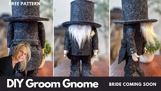 DIY Wedding Groom Gnomes: Say 'I Do!' / Great for Wedding Decor