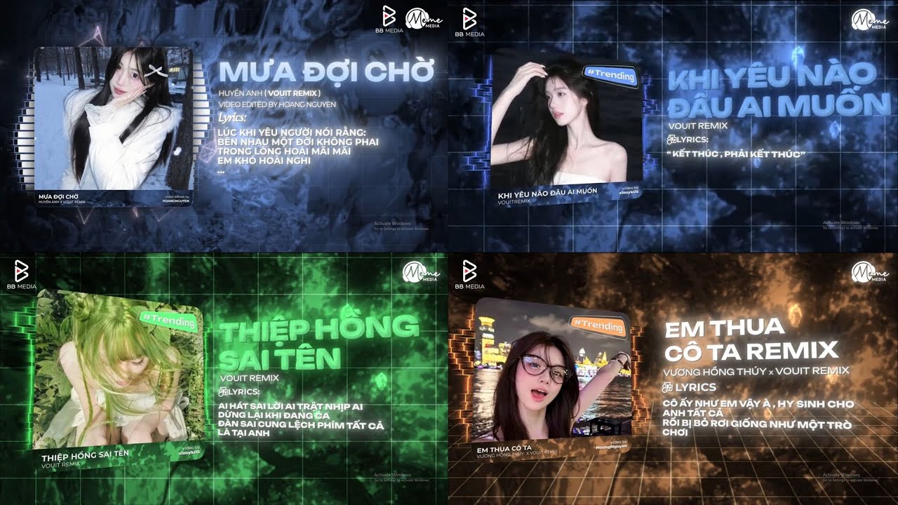 [STYLE TIKTOK REMIX 2026] Mưa Đợi Chờ x Khi Yêu Nào Đâu Ai Muốn x Thiệp Hồng Sai Tên - Vouit Remix