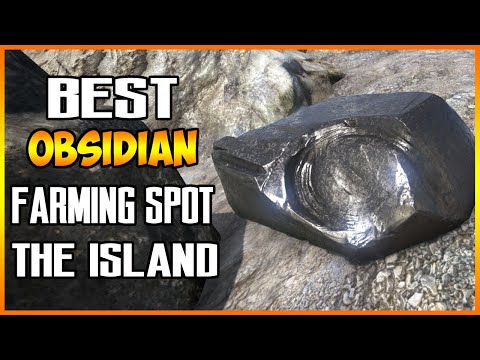 Where To Find OBSIDIAN In Ark On The Island Map! – FAD
