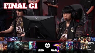 GEN vs BLG  Game 1 | Grand Finals LoL MSI 2024 | Bilibili Gaming vs Gen.G G1 full game