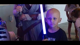 8-year-old Las Vegas boy who beat cancer had Star Wars Land wish granted