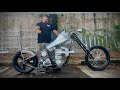 Blow part 3 billy lane harley hot rod chopper west coast tank indian larry biker build off blower