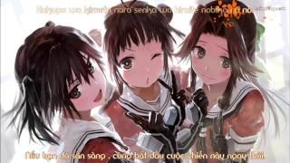 Video voorbeeld van "【 Kantai Collection - Kancolle 】Hana No Nisuisen - Ayane Sakura 【 Vietsub 】"