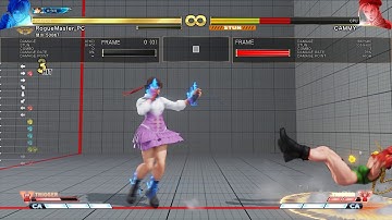 Street Fighter V - Sakura Setup Combo_03_corner (No EX)