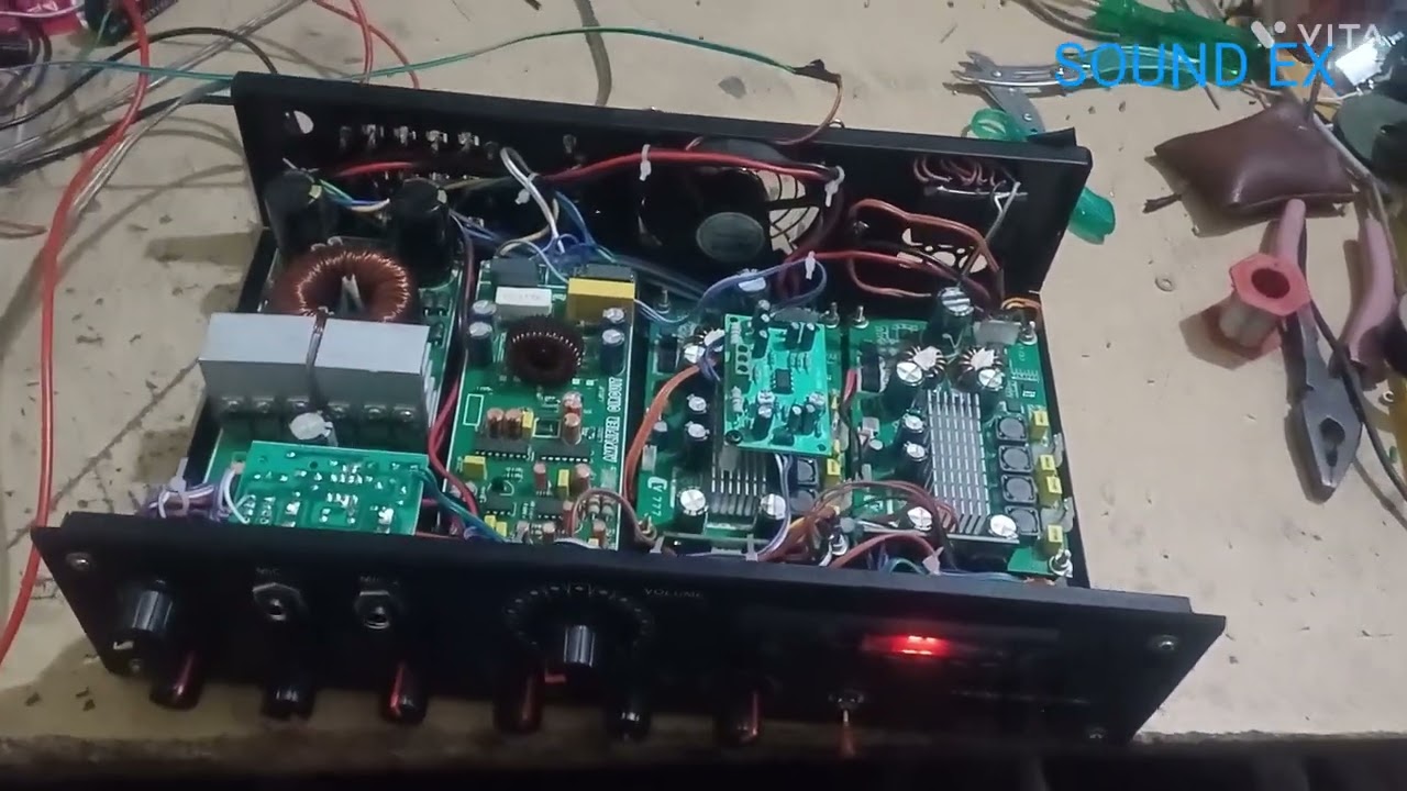 tempo traveler 6.1 hi power amplifier with 3D surrounding systems ✨✨