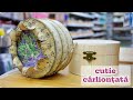🎨 Transformă o simplă cutie într-o operă vintage! #decoupage #handmade #diy #vintage #gift