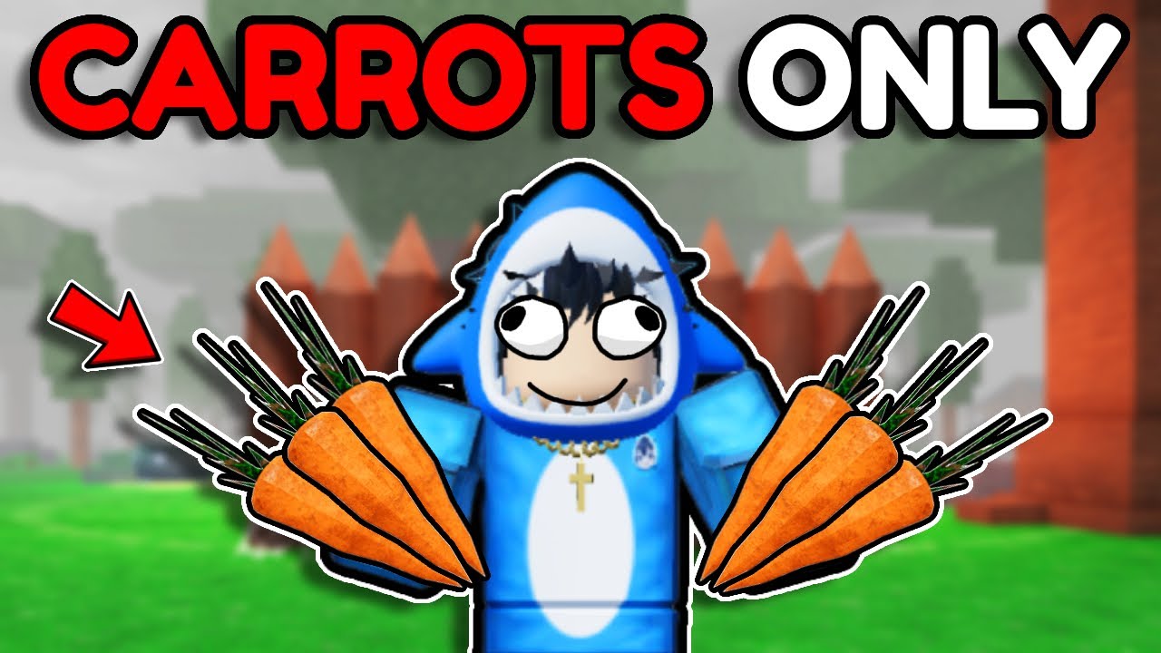 I SPEEDRAN 99 Nights Eating CARROTS ONLY in Roblox - YouTube