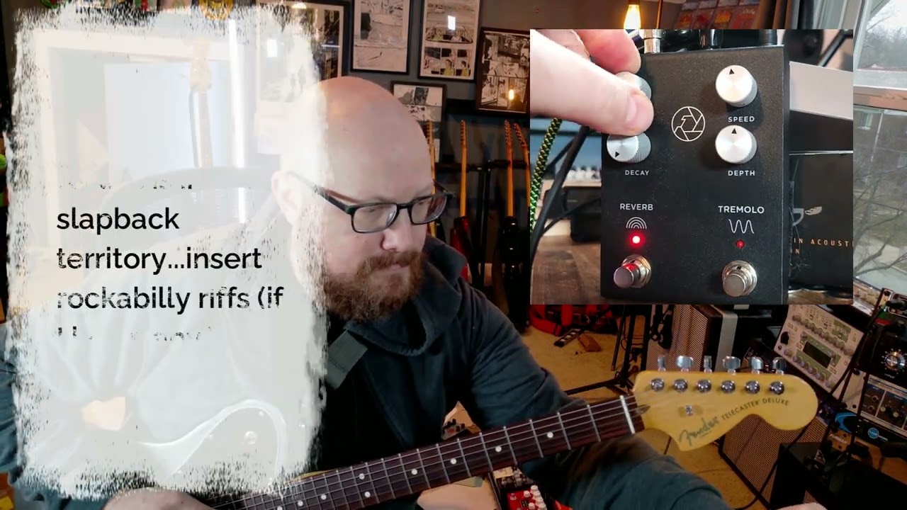 F-Stop from Milkman Sound | Reverb and Tremolo Pedal Demo and