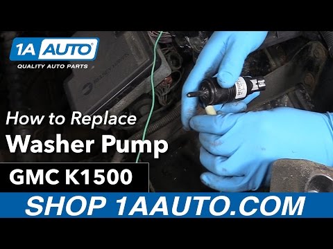 How to Replace Washer Pump 92-99 GMC K1500