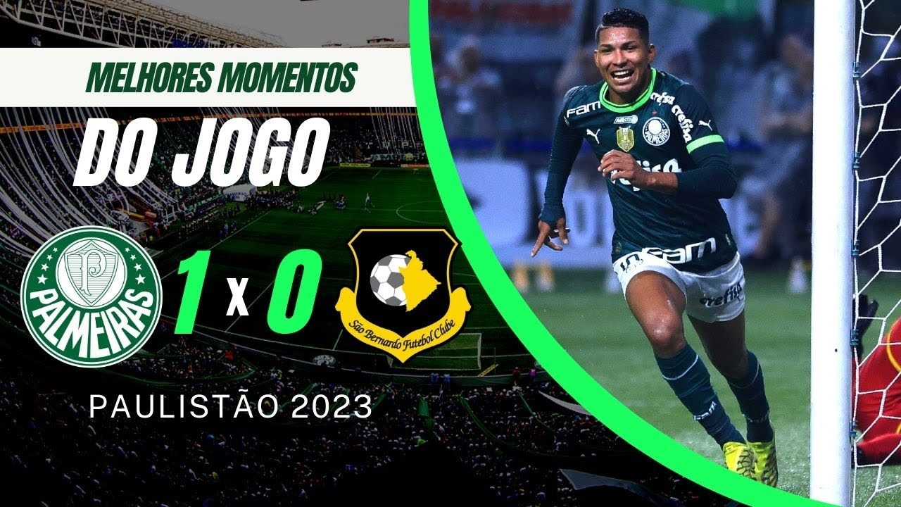 💥PALMEIRAS 1 X 0 SÃO BERNARDO | MELHORES MOMENTOS - YouTube