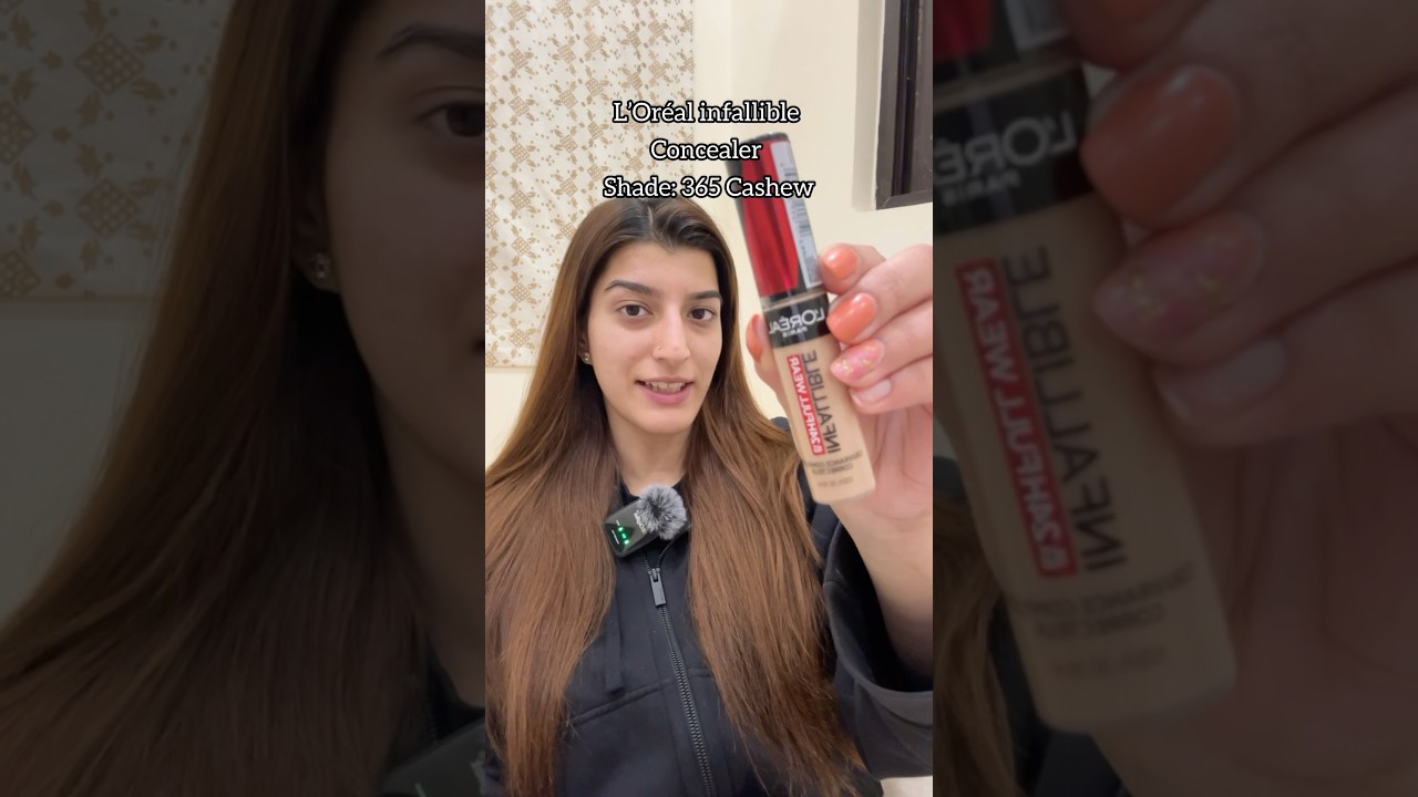 LOREAL INFALLIBLE CONCEALER! | AFFORDABLE CONCEALER | REVIEW | is it worth it 🤔 #makeup