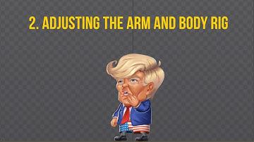 2D animation with Spine - 2 lesson - Adjusting the arm and body rig