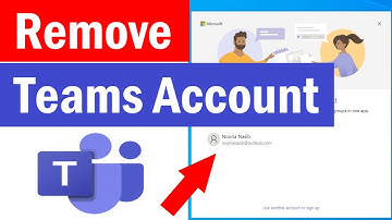 How To Remove Microsoft Teams Account From Computer | How to Remove Account From Teams App