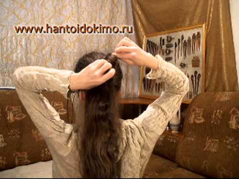 Прическа 5 с китайскими палочками Hantoidokimo Прическа 5 с китайскими палочками Hantoidokimo
