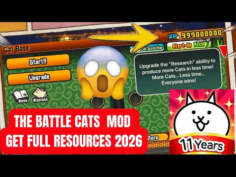 The Battle Cats HACK FULL RESOURCES ON IOS/ANDROID 2026 #thebattlecats