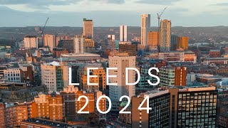 Leeds 2024  4K Drone Footage