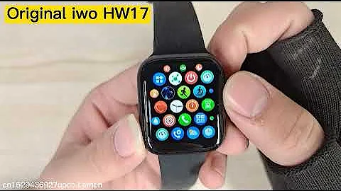 40mm iwo HW17 smart watch video .Series 7.APP:WearFit pro .voice assistant