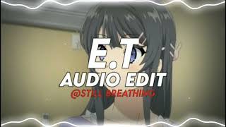 E.t. - Katy Perry Ft. Kanye West Edit Audio