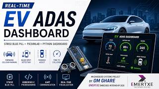 How I Built a Real-Time EV ADAS Dashboard using STM32 Blue Pill & Python