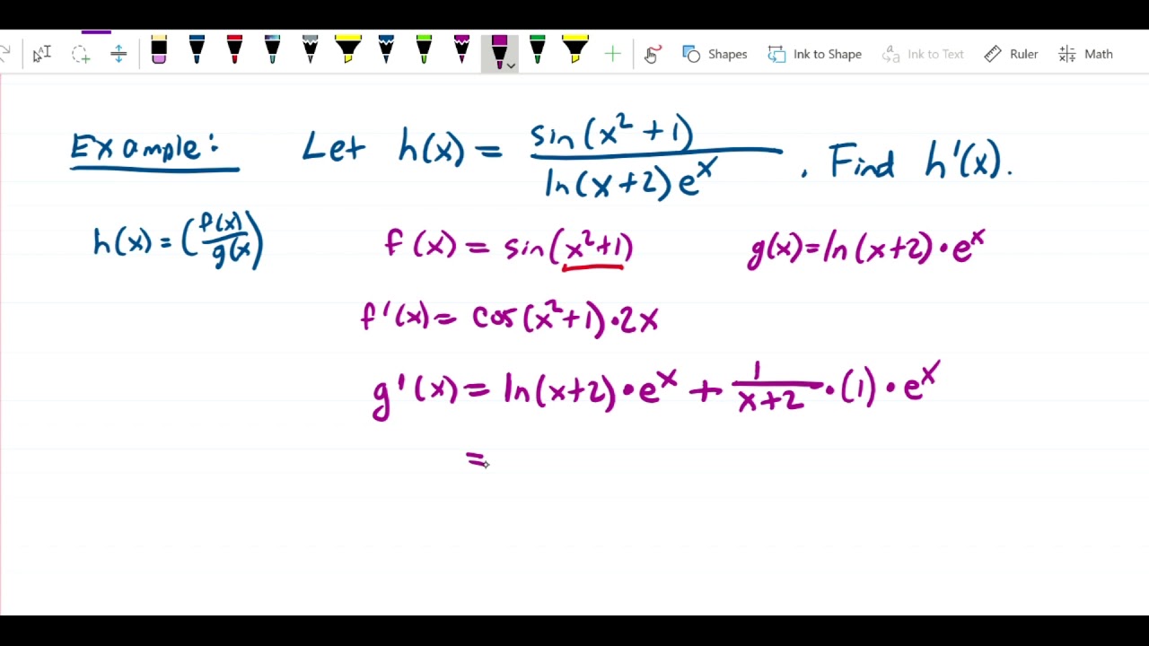 Chain Rule Chain Rule Combined With Product And Quotient Rules YouTube chain-rule-chain-rule-combined-with-product-and-quotient-rules-youtube