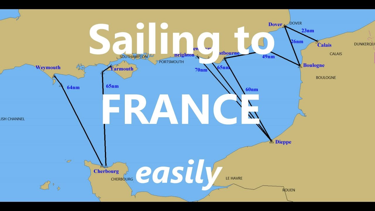 SAILING TO FRANCE Easily