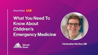 What You Need To Know About Children's Emergency Medicine