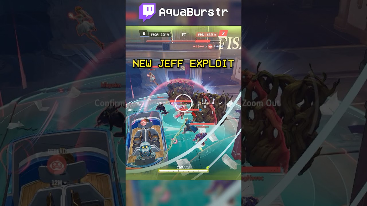Jeff can ULT while being completely INVISIBLE #jeffthelandshark #marvelrivals #marvelrivalsclips