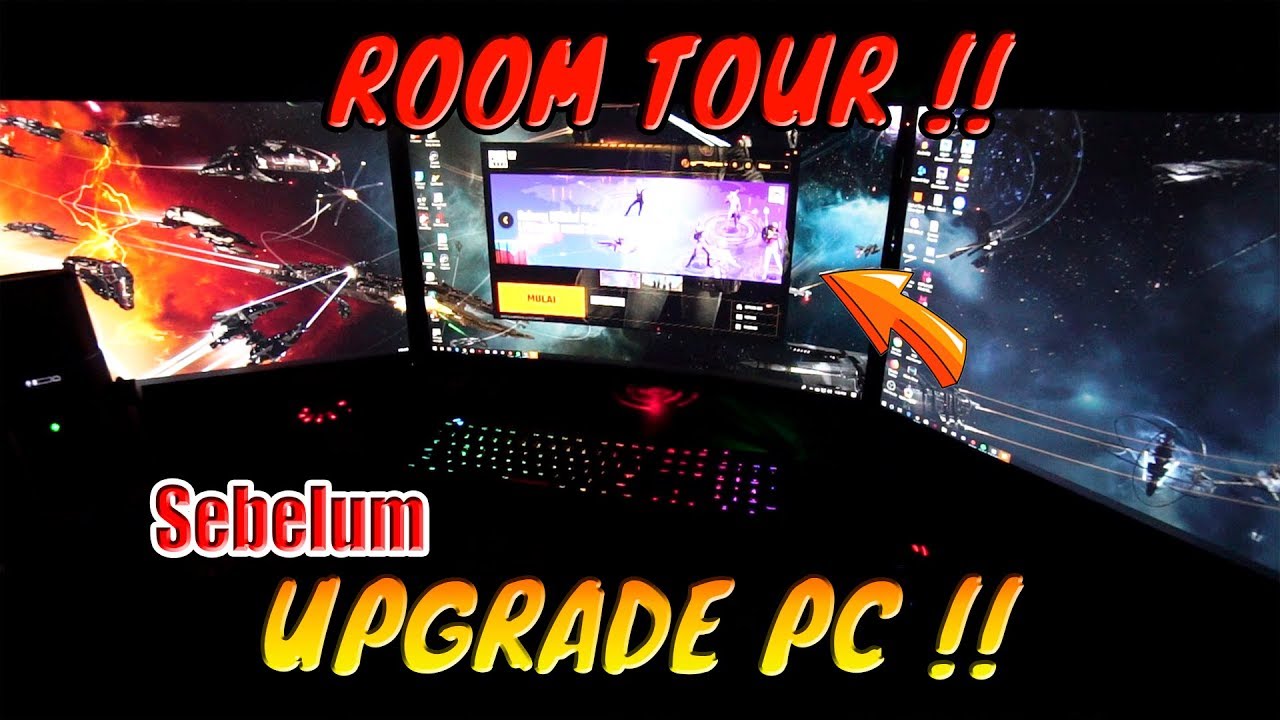 ROOM TOUR BEFORE UPGRADE MY PC & SETUP !!! - YouTube