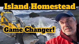We Brought a Mini Skid Steer to Our Island… This Changes Everything!