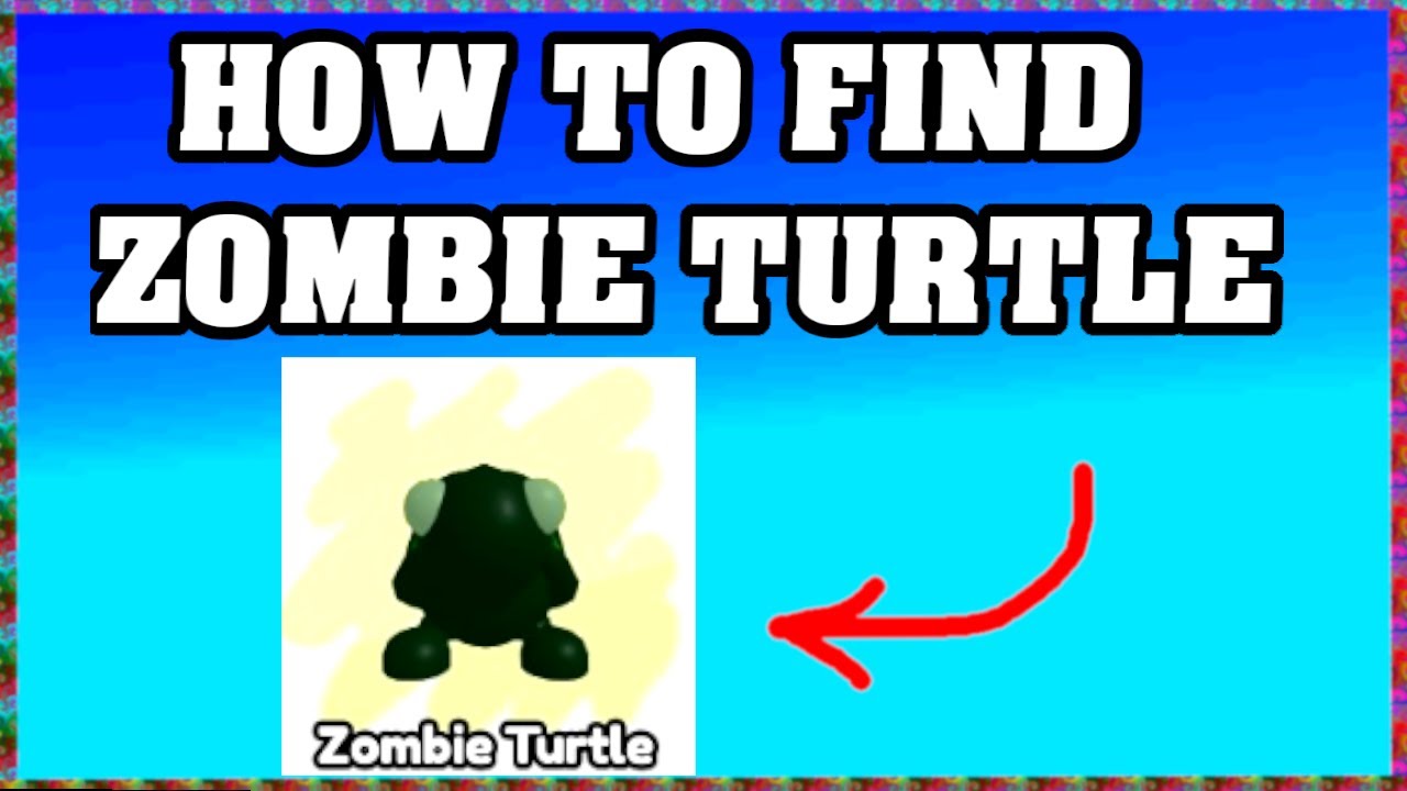 Explosive Turtle How To Find ZOMBIE TURTLE in FIND THE TURTLES ROBLOX 🐢 [walkthrough ...