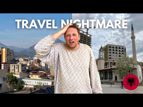 FIRST IMPRESSIONS OF ALBANIA | Be careful in Tirana!! Our worst travel experience yet :(