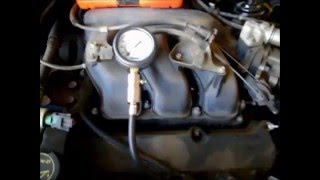 2003 Ford Escape check engine light (part 2 of 6) compression test