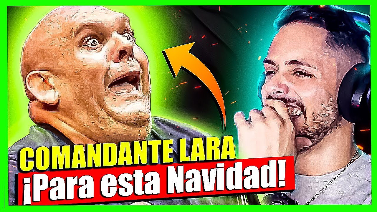 ¡Los Mejores Chistes de Comandante Lara para Fin de Año! | Javier M reacción