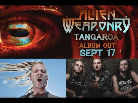 Alien Weaponry release video for “Down The Rabbit Hole“ off Tangaroa + Euro UK tour