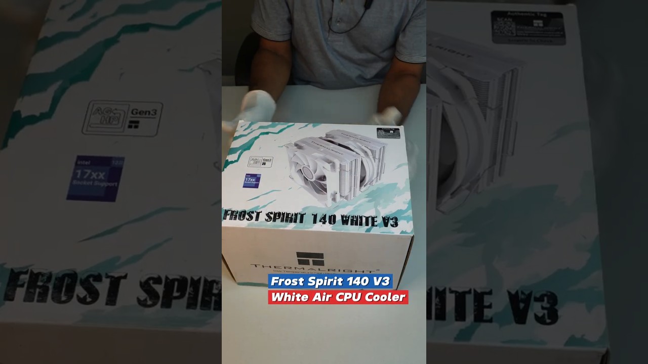 Thermalright Frost Spirit 140 V3 White | Powerful Air CPU Cooler Unboxing & Review (2025)