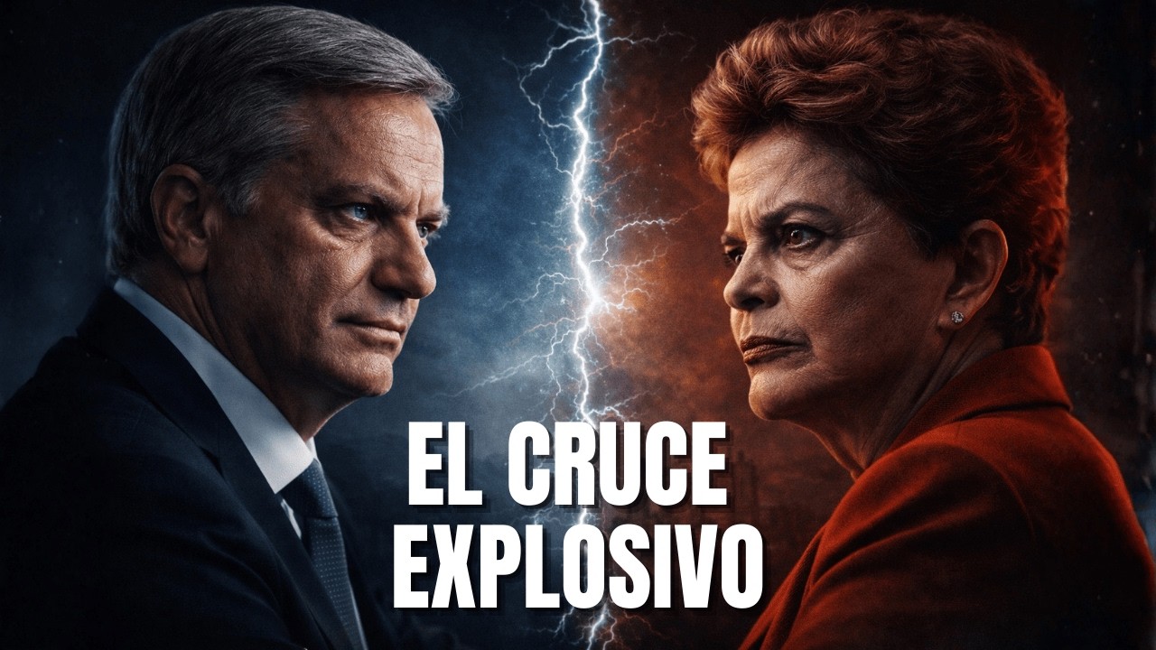 La cara de Dilma cuando ataca a Kast y él responde con esto