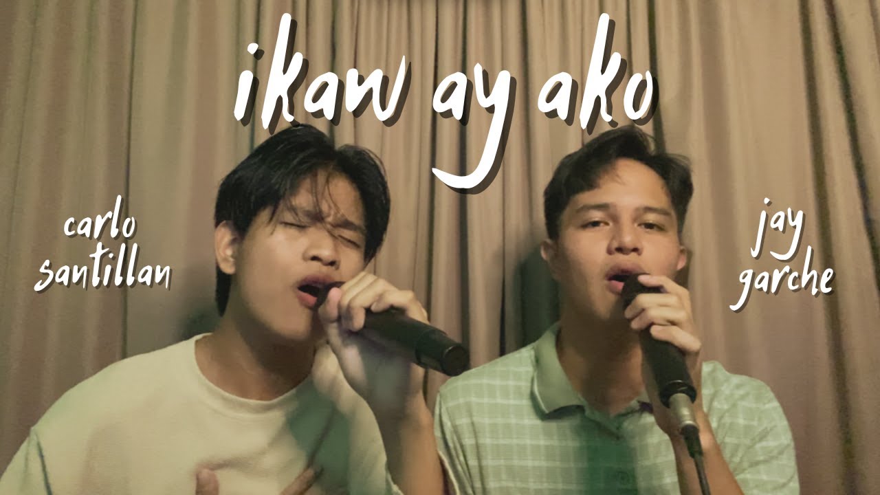 Jay Garche & Carlo Santillan - Ikaw ay Ako (Morissette & Klarisse | Male Duet Cover)