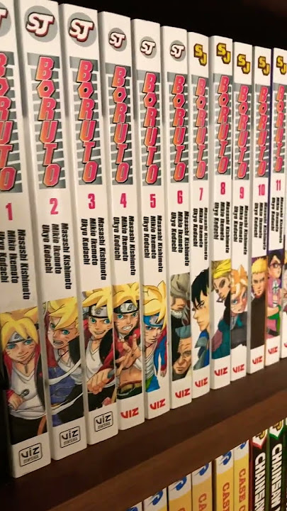 All Currently Released Boruto Volumes (1-16 as of March 2023)! #manga #boruto