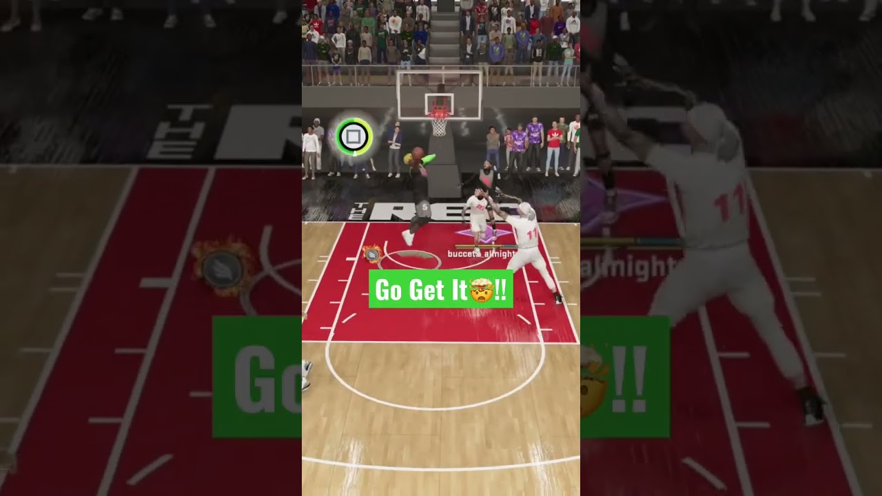 Great! Monster Alley-Oop slam 