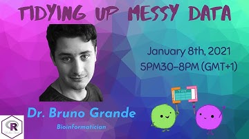 R-Ladies Tunis (English) | Workshop : Tidying Up Messy Data by Dr. Bruno Grande