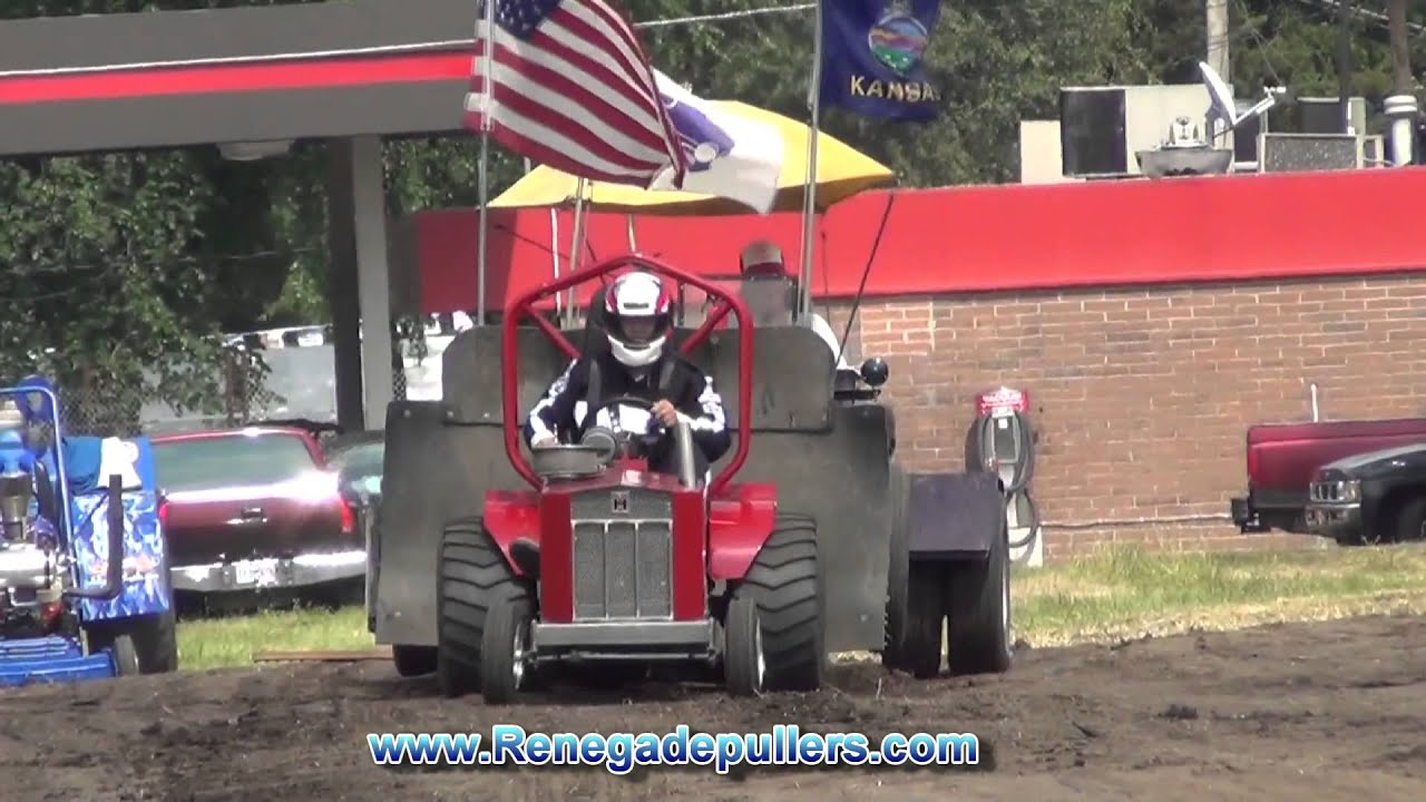 Edgerton Ks, 2013 Hot Rod Garden Tractor Pull YouTube