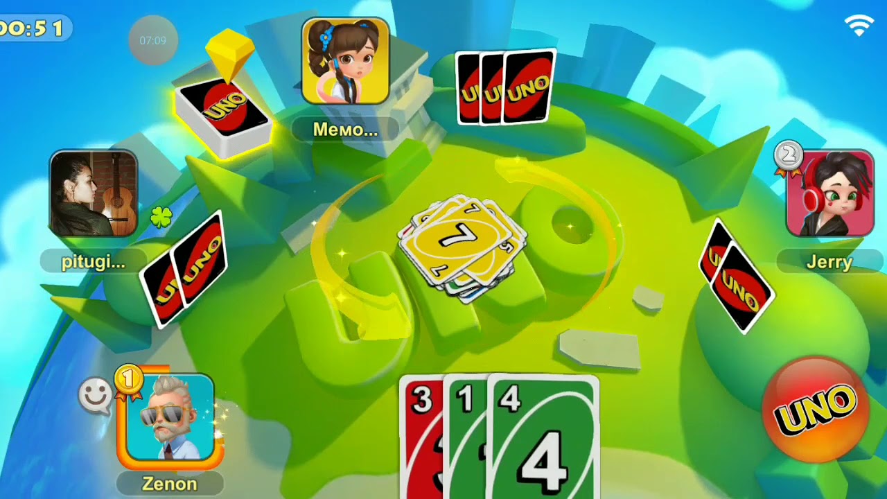 Uno playing against random people - YouTube
