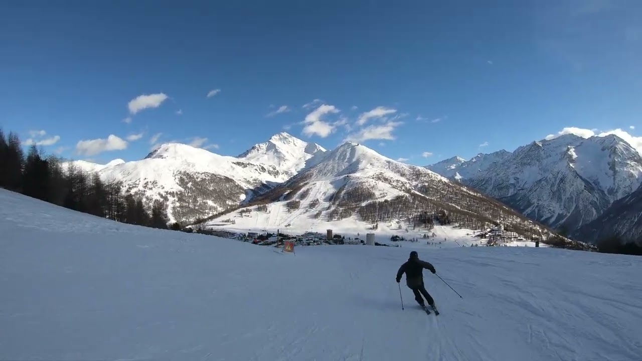 Vialattea:Piste 82 Bis + La Ciclabile Fraiteve Borgata Sestriere