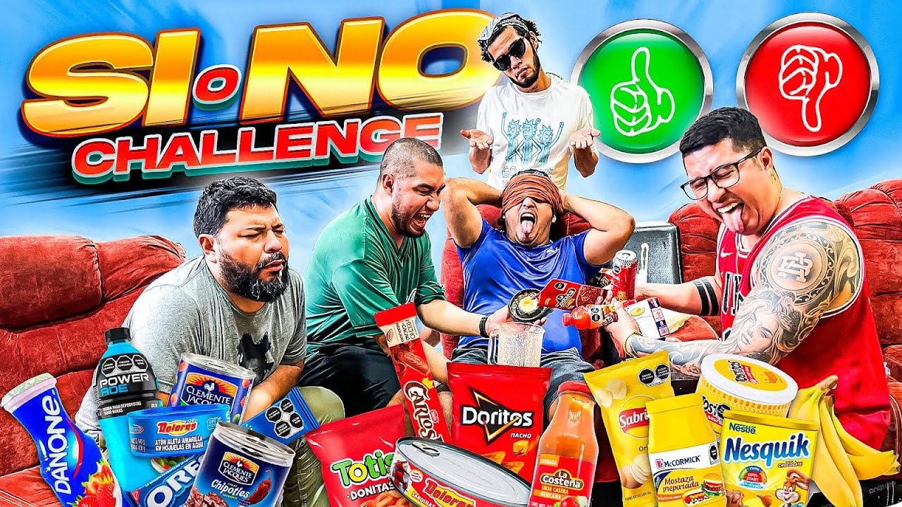 SI O NO CHALLENGE ASQUEROSO CON EL CREW RETOJORJAIS 🤮🤤
