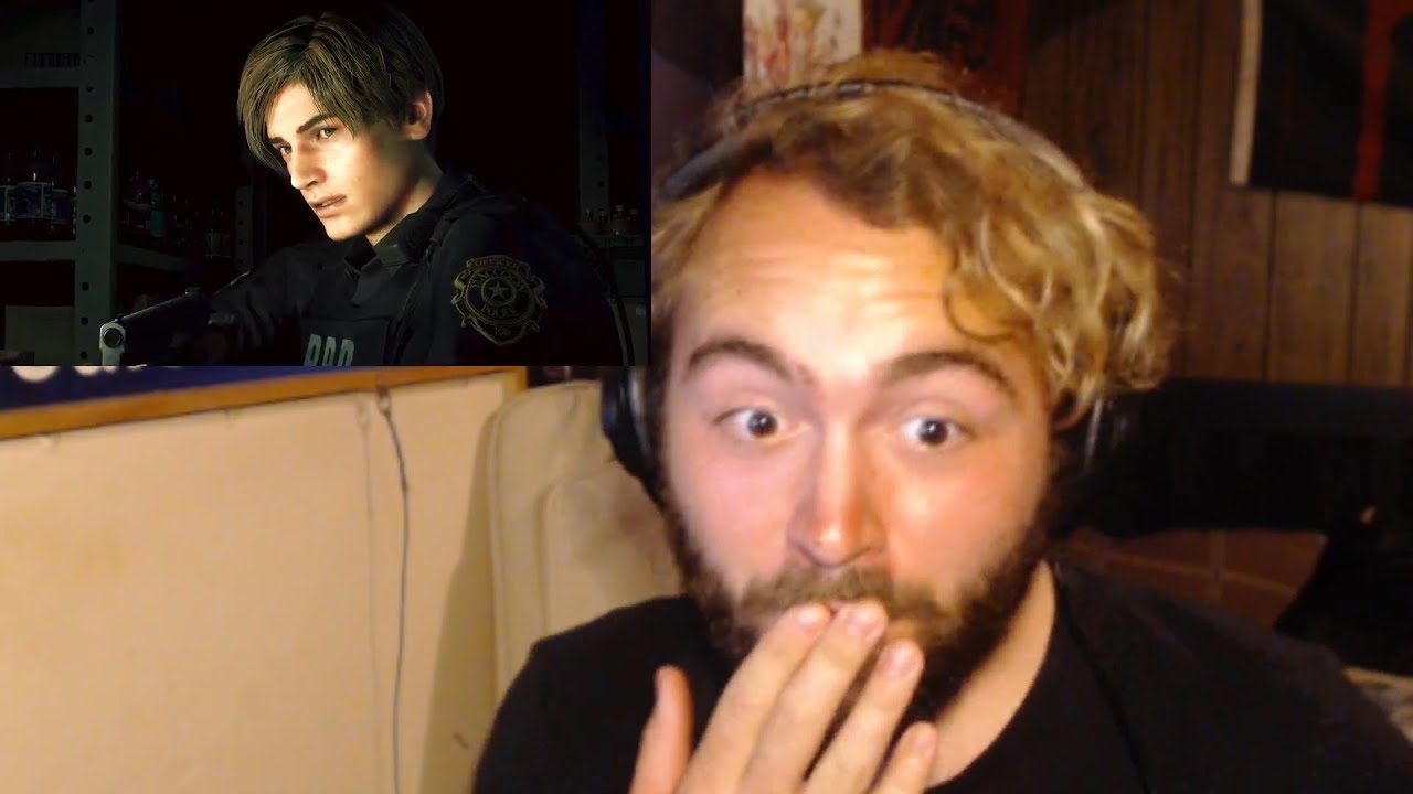 Resident Evil 2 Remake Reveal Live Reaction E3 2018 - YouTube