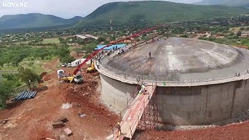 Thi công Mái vòm bê tông - Copha Mái vòm - Đổ bê tông Mái vòm