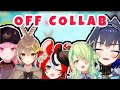 Fauna, Mumei, Kronii, Bae and Calli mimicking each other during their off-collab